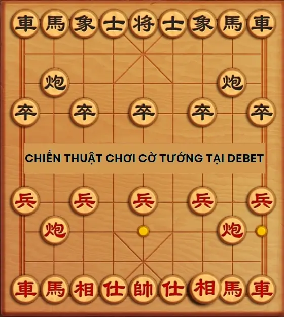 Gợi ý chiến thuật chơi cờ tướng tại Debet